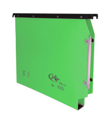 Cartella sospesa Joker - armadio - interasse 33 cm - fondo U - 33 x 28 cm - verde - Bertesi