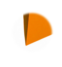 Cartella sospesa Joker - armadio - interasse 33 cm - fondo V - 33 x 28 cm - arancio - Bertesi