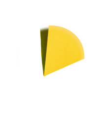 Cartella sospesa Joker - armadio - interasse 33 cm - fondo V - 33 x 28 cm - giallo - Bertesi