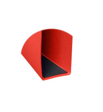 Cartella sospesa Joker - armadio - interasse 33 cm - fondo V - 33 x 28 cm - rosso - Bertesi