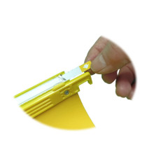 Cartella sospesa Joker - cassetto - interasse 33 cm - fondo V - 31,3 x 25 cm - giallo - Bertesi