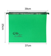 Cartella sospesa Joker - cassetto - interasse 39 cm - fondo U  - 37 x 25 cm - verde - Bertesi