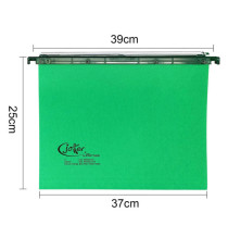 Cartella sospesa Joker - cassetto - interasse 39 cm - fondo U  - 37 x 25 cm - verde - Bertesi