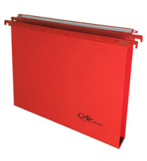 Cartella sospesa Joker - cassetto - interasse 39 cm - fondo U - 37 x 25 cm - rosso - Bertesi