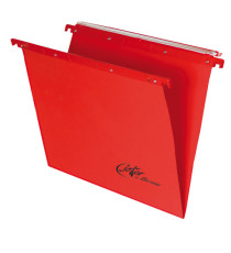 Cartella sospesa Joker - cassetto - interasse 39 cm - fondo V - 37 x 25 cm - rosso - Bertesi