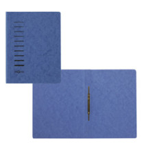 Cartellina semplice con pressino- 265 gr - A4 - cartone pressato - blu - Pagna
