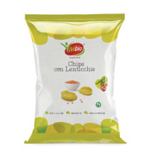Chips con lenticchie - 35 gr - Vivibio