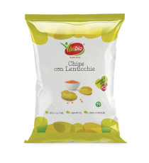 Chips con lenticchie - 35 gr - Vivibio
