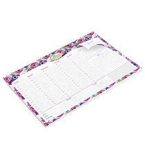 Desk planner Nature Flowers - da scrivania - 42 x 29,5 cm - Pigna