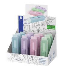 Gomma a scorrimento Eraser - involucro colori pastello assortiti - Staedtler