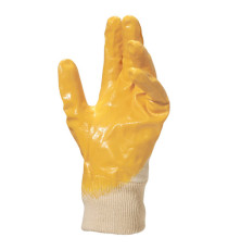 Guanti da lavoro pesante NI015 - nitrile leggero - taglia 09 - giallo - Deltaplus