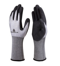 Guanti da lavoro Venicut01 - schiuma di nitrile - taglia 09 - grigio/nero - Deltaplus