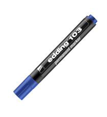 Marcatore permanente 103 - punta conica - da 1,5 a 3 mm - blu - Edding