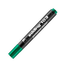 Marcatore permanente 103 - punta conica - da 1,5 a 3 mm - verde - Edding