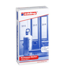 Marcatore permanente 2000C - punta conica - da 1,5 a 3 mm - rosso  - Edding