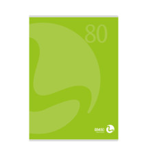Maxiquaderno Color 80 - A4 - 1 rigo c/margine - 80 fogli - 80gr  BM