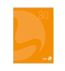 Maxiquaderno Color 80 - A4 - 1 rigo c/margine - 80 fogli - 80gr  BM