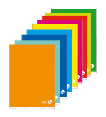 Maxiquaderno Color 80 Basic - A4 - 1 rigo c/margine - 80 fogli - 80gr - BM