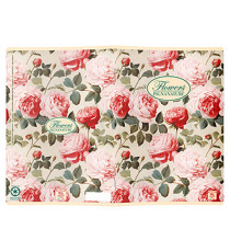 Maxiquaderno Nature Flowers - A4 - 1 rigo - 42 fogli - 80 gr - Pigna