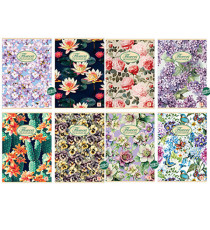Maxiquaderno Nature Flowers - A4 - 5 mm - 42 fogli - 80 gr - Pigna