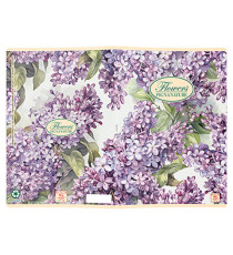 Maxiquaderno Nature Flowers - A4 - 5 mm - 42 fogli - 80 gr - Pigna