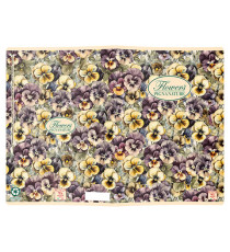 Maxiquaderno Nature Flowers - A4 - 5 mm - 42 fogli - 80 gr - Pigna