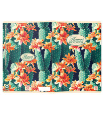 Maxiquaderno Nature Flowers - A4 - 5 mm - 42 fogli - 80 gr - Pigna