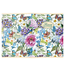 Maxiquaderno Nature Flowers - A4 - 5 mm - 42 fogli - 80 gr - Pigna