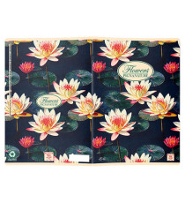 Maxiquaderno Nature Flowers - A4 - 5 mm - 42 fogli - 80 gr - Pigna