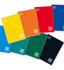 Maxiquaderno One Color - A4 -  5 mm c/margine - 18+1 fogli - 100 gr - Blasetti