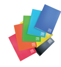 Maxiquaderno One Color - A4 - 5 mm c/margine - 20+1 fogli - 80 gr - copertina PP - Blasetti