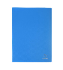 Portalistini Opak - PP - 24 x 32 cm - 40 buste - azzurro - Exacompta