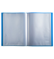 Portalistini Opak - PP - 24 x 32 cm - 60 buste - azzurro - Exacompta