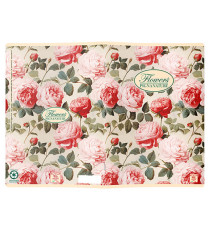 Quaderno Nature Flowers - A5 - 5 mm - 42 fogli - 80 gr - Pigna