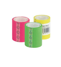 Ricarica nastro adesivo Memograph - 50 mm x 10 m - PVC - giallo - Eurocel
