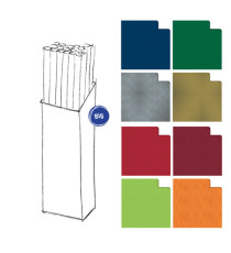 Rotolo carta regalo Ecocolor - 3 x 1 m - colori assortiti - Rex Sadoch