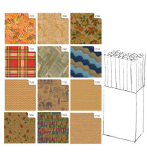 Rotolo carta regalo Kraft - 2 x 0,70 m - Rex Sadoch
