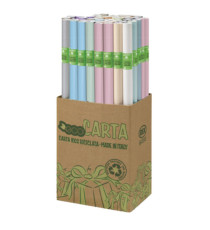 Rotolo carta regalo perlage - 70cmx200m - colori assortiti - Rex Sadoch