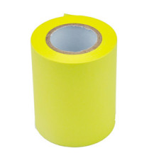 Rotolo ricarica carta autoadesiva - giallo neon - 59mm x 10mt - per Memoidea Tape Dispenser - Iternet