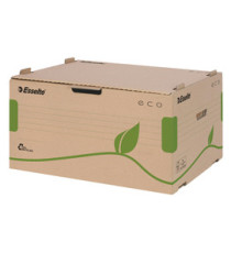 Scatola container EcoBox - 34 x 43,9 x 25,9 cm - apertura laterale - Esselte