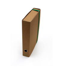 Scatola progetto - dorso 10 cm - 25 x 35 cm - cartone FSC - avana - Starline