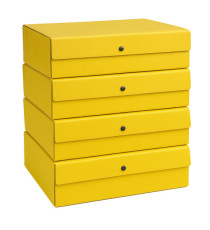 Scatola progetto - dorso 12 cm - giallo - Starline