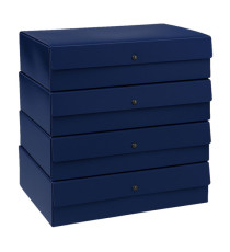 Scatola progetto - dorso 8 cm - blu - Starline