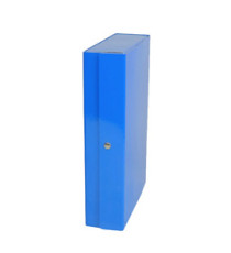 Scatola progetto Glossy - dorso 12 cm - azzurro - Starline