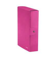 Scatola progetto WOW - dorso 8 cm - fucsia metallizzato - Leitz