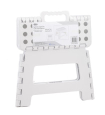 Sgabello basso Clic Clac - 30 x 22 x 22 cm - bianco - King Collection