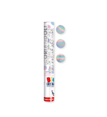 Sparacoriandoli Cannon - colori assortiti - metal iridescente - gittata 8 mt - Big Party