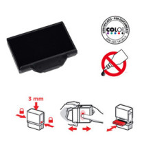 Tampone di ricambio E/25 - nero - Colop