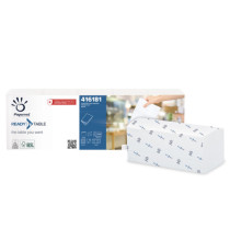 Tovaglioli interfogliati 1/4 Fold - 33 x 22 cm - monovelo - bianco - Papernet - conf. 224 pezzi