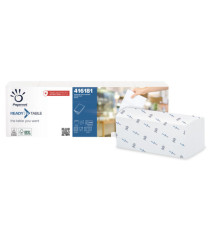 Tovaglioli interfogliati 1/4 Fold - 33 x 22 cm - monovelo - bianco - Papernet - conf. 224 pezzi